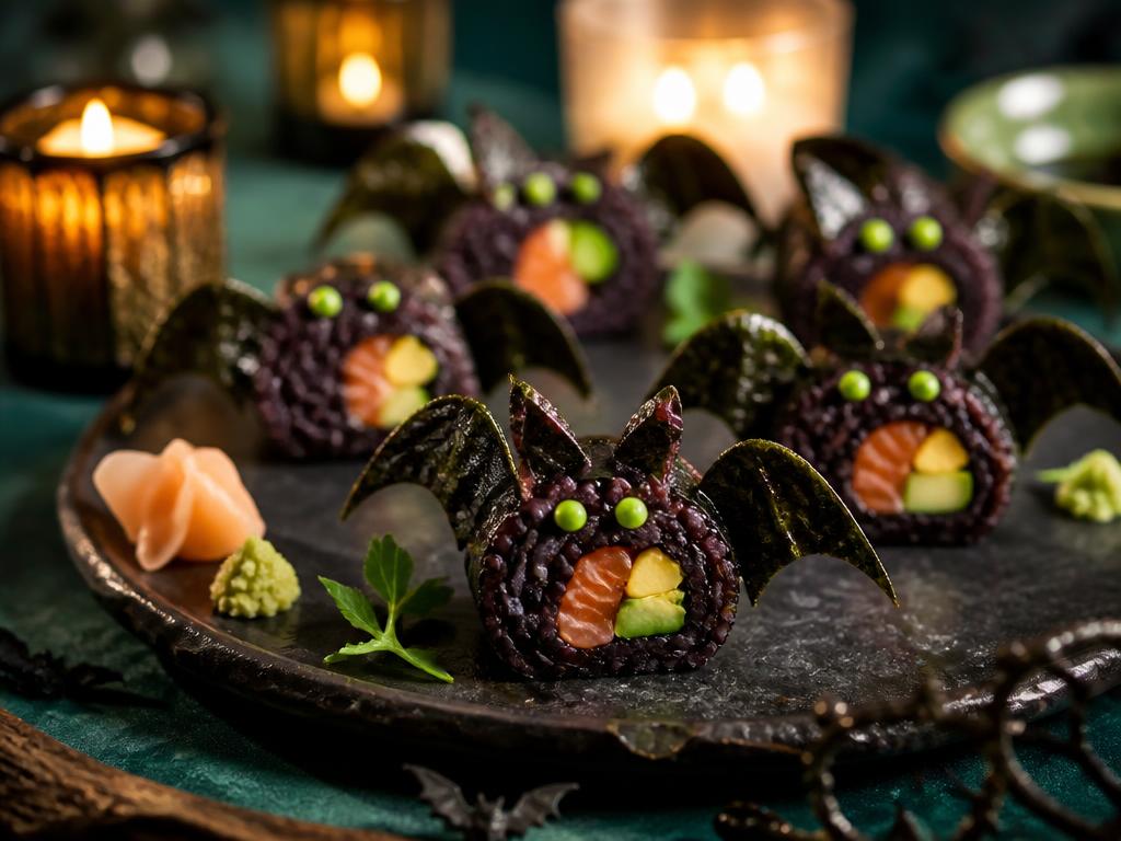 Black Rice Bat Sushi
