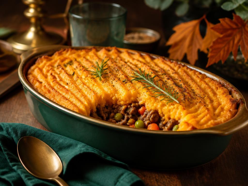 Turkey & Sweet Potato Shepherd’s Pie