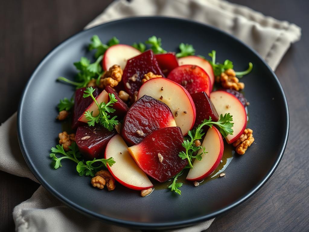 Bavarian Warm Beetroot & Apple Salad