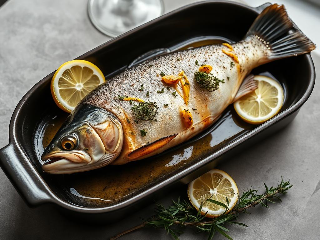 Carinthian Herb-Stuffed Trout