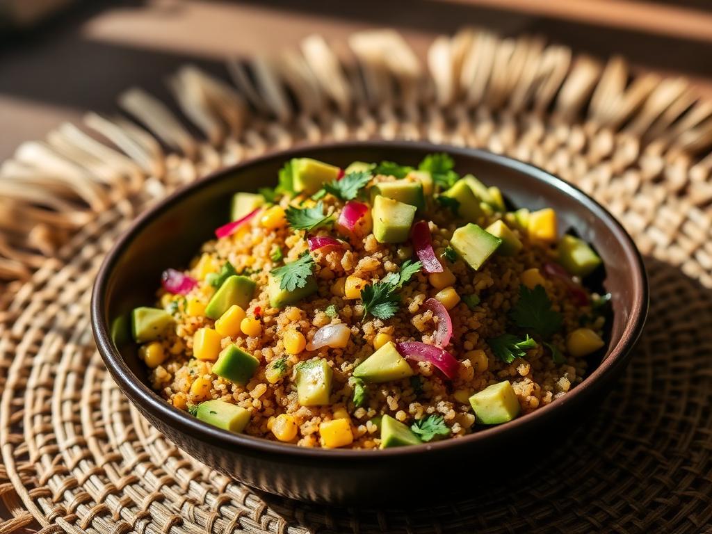 Peruvian Quinoa & Avocado Salad