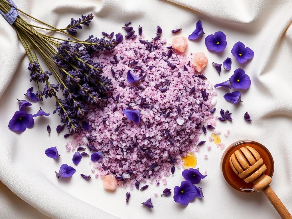 Lavender Velvet Twilight — botanical bath infusion ingredients
