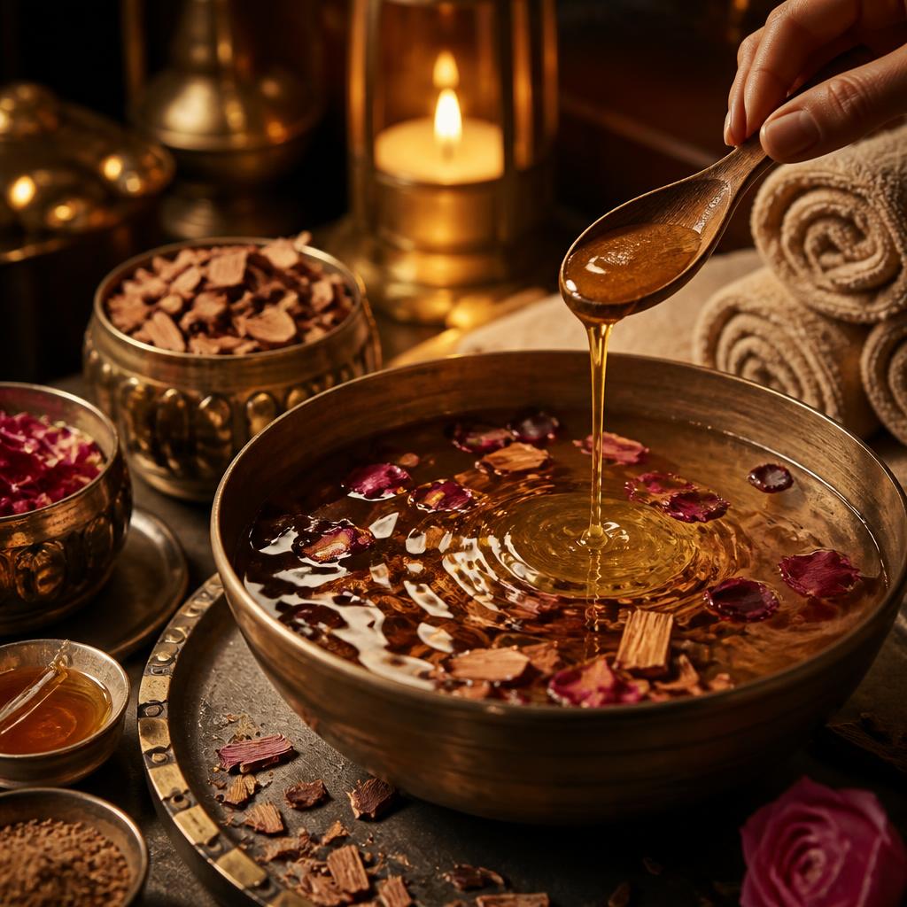 Sacred Sandalwood Detox — botanical bath infusion ingredients