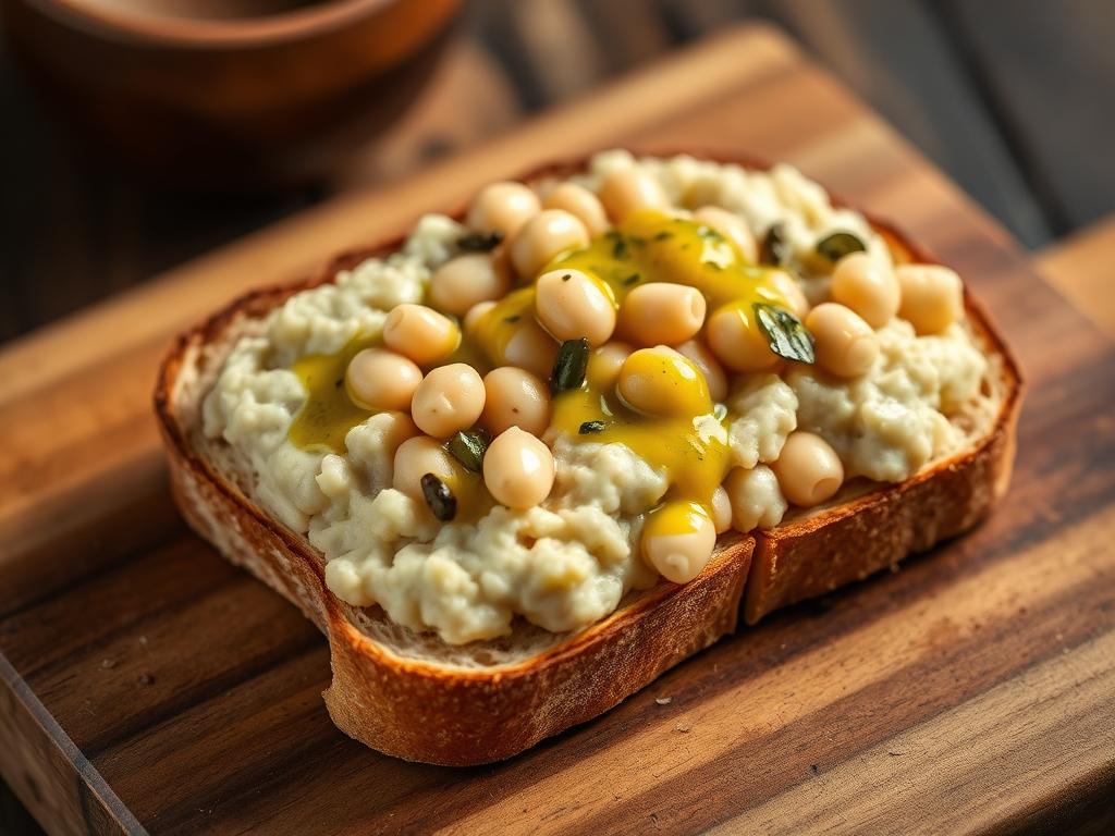 Smashed Bean Toast