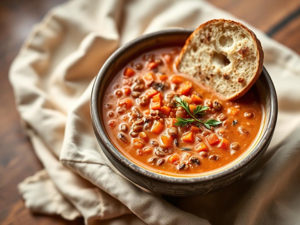 Red Lentil & Carrot Soup