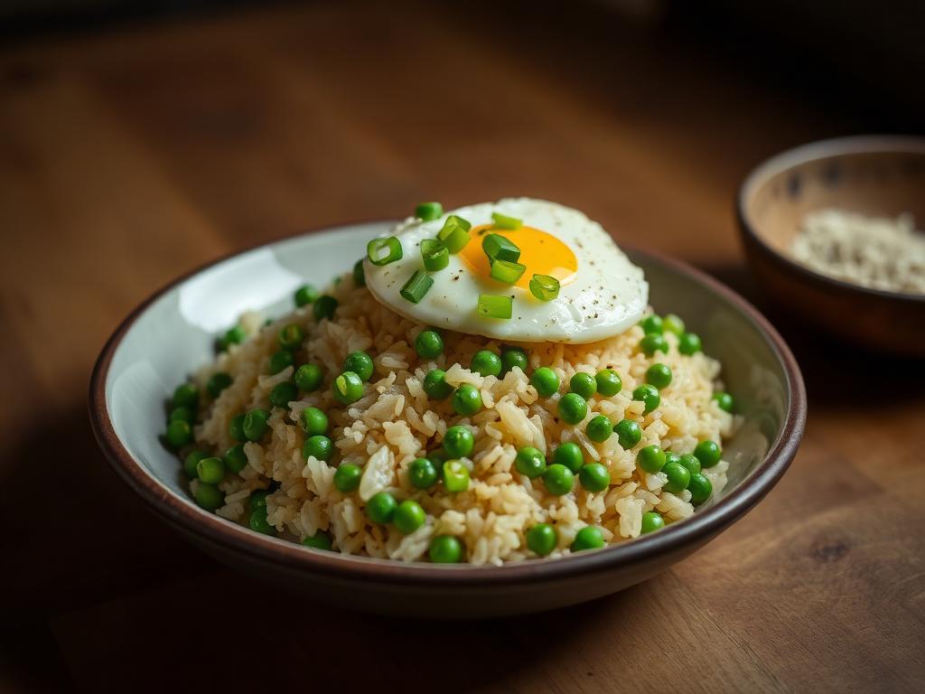 Pea & Egg Fried Rice