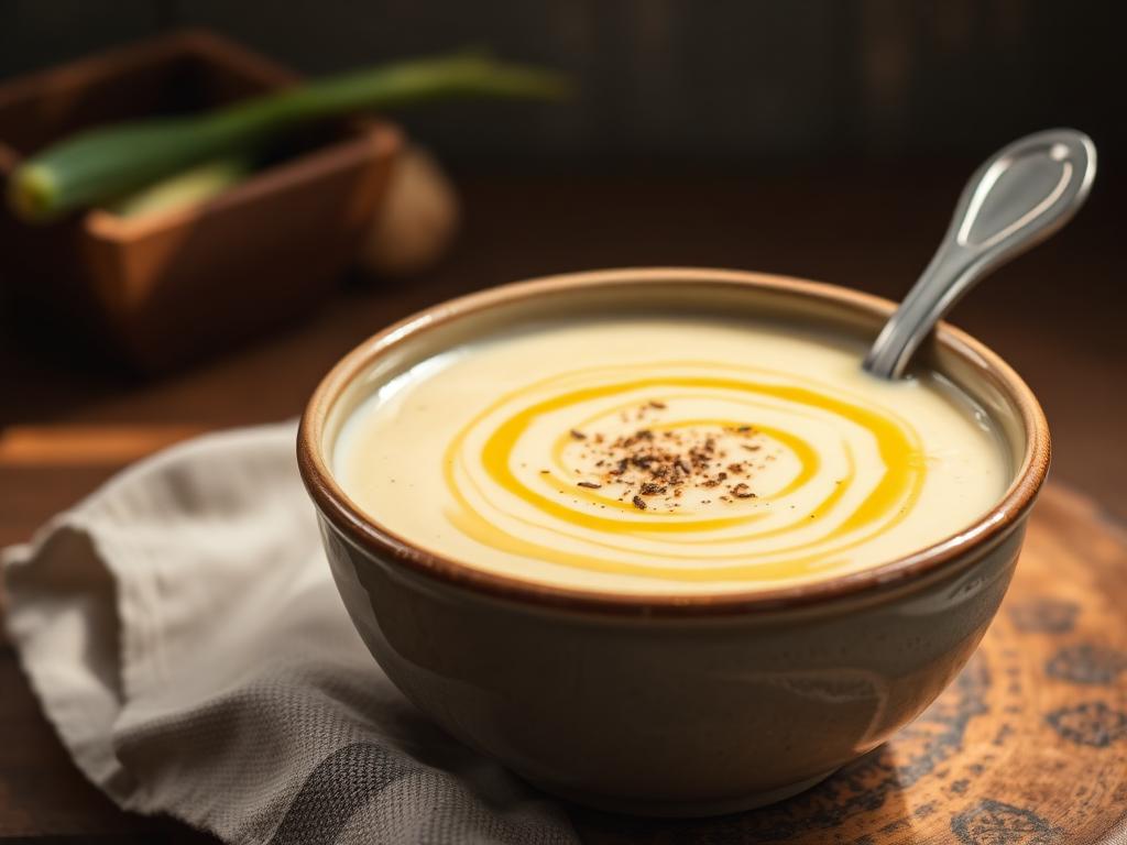 Velvet Potato & Leek Soup