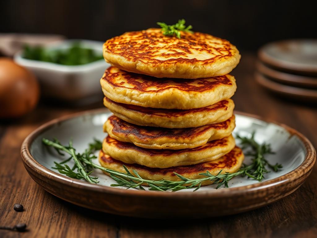 Golden Potato Pancakes
