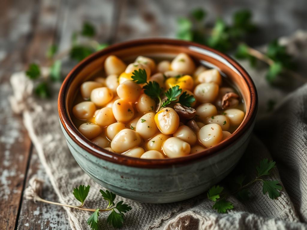 White Bean & Garlic Stew
