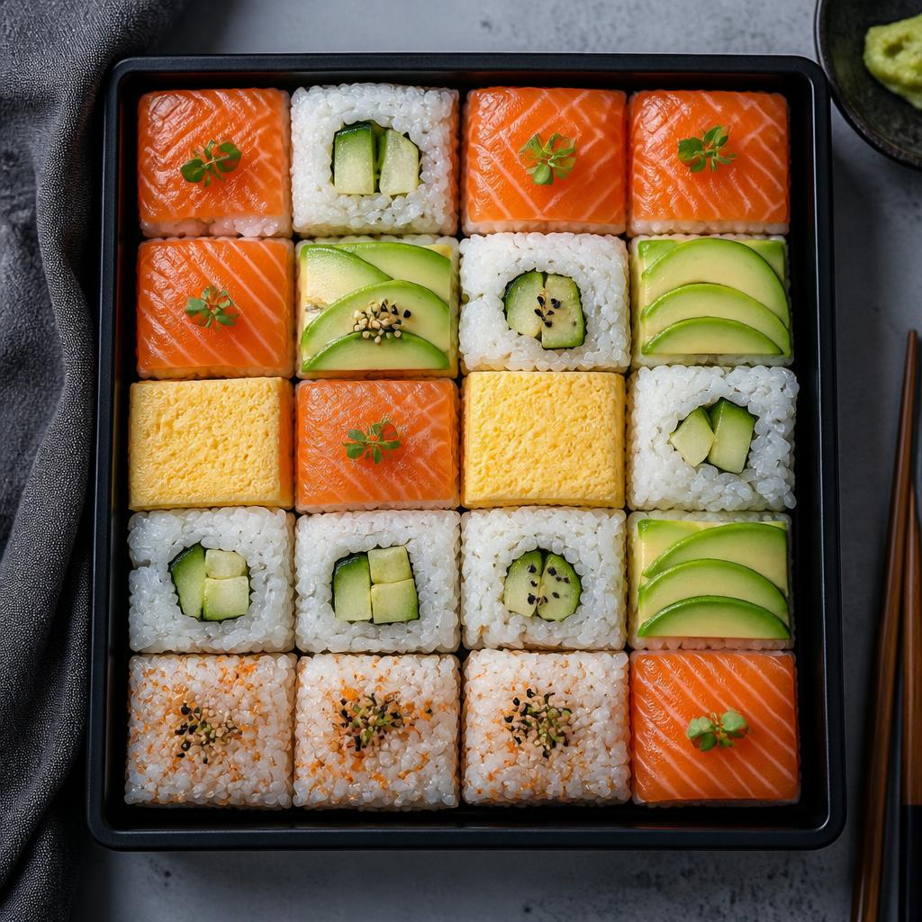 Sushi Mosaic Bento