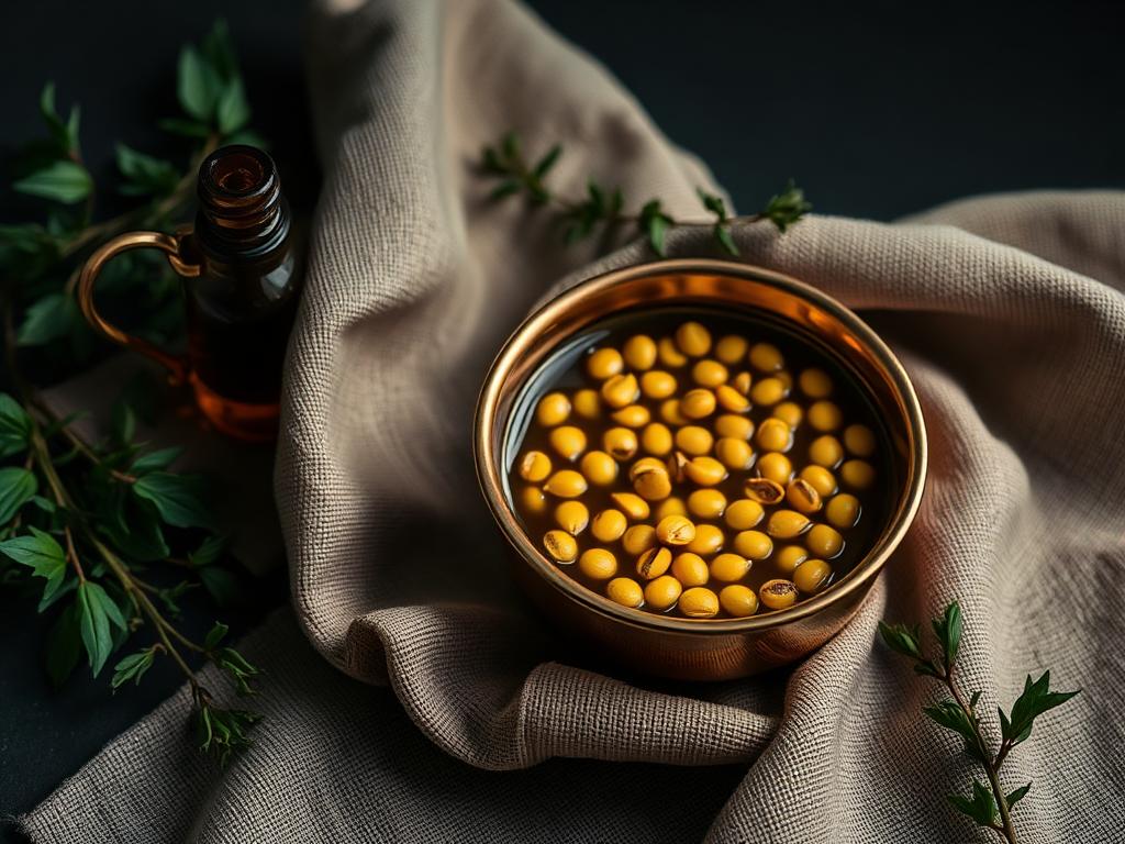 Nile Fenugreek & Black Seed Strength Mask — Egypt botanical hair ritual