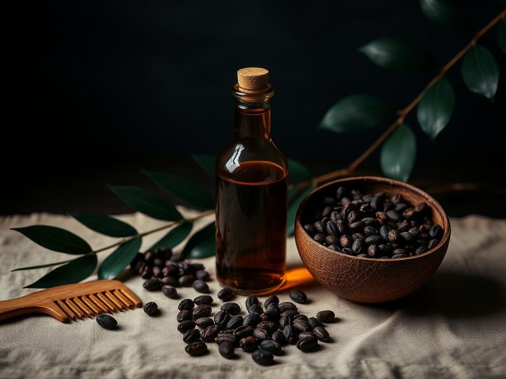 Blue Mountain Black Castor Hair Mask — Jamaica botanical hair ritual