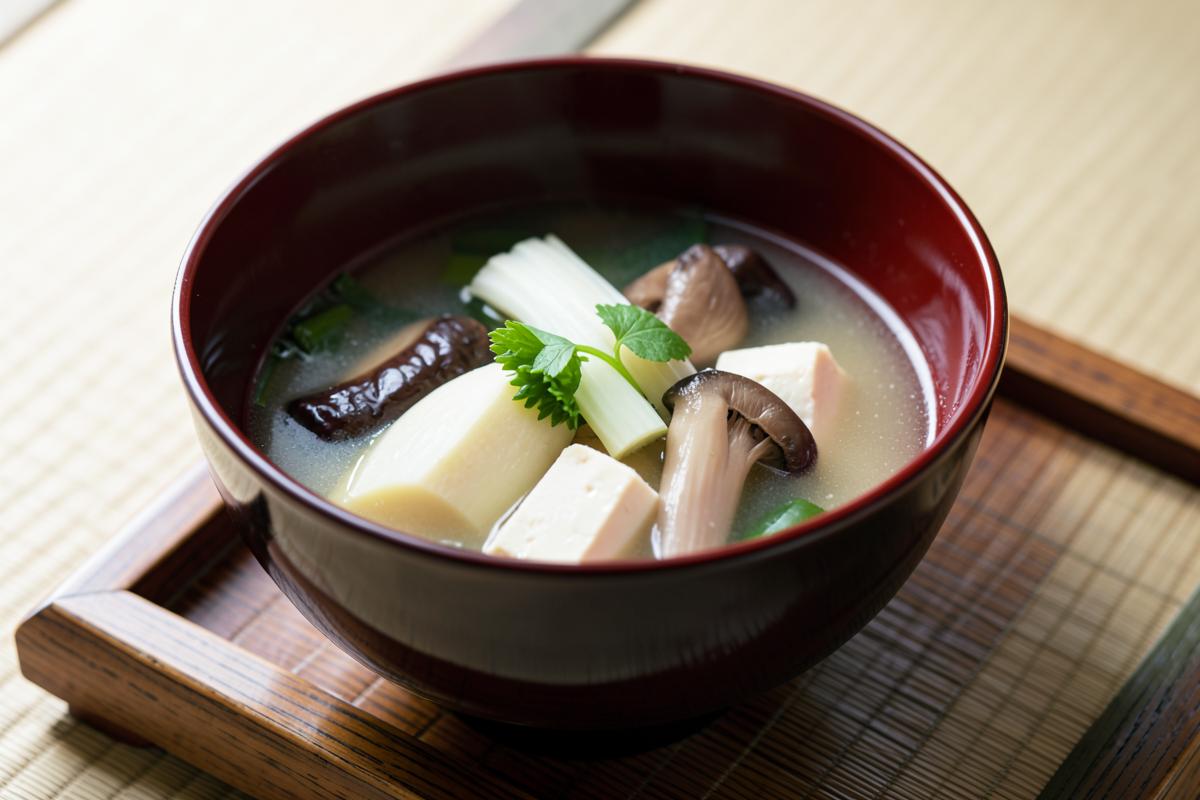 Kenchin-jiru — Japanese Zen Temple Root Vegetable & Tofu Soup