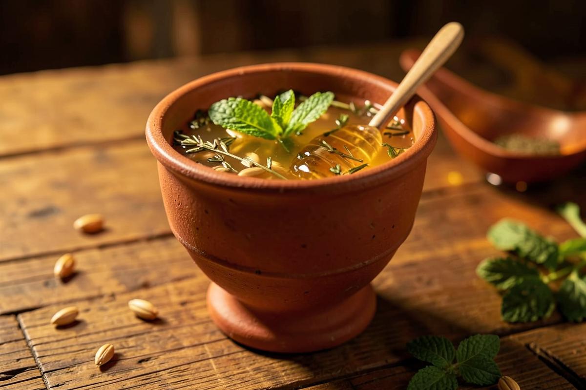Kykeon — Ancient Greek Barley & Herb Energy Tonic