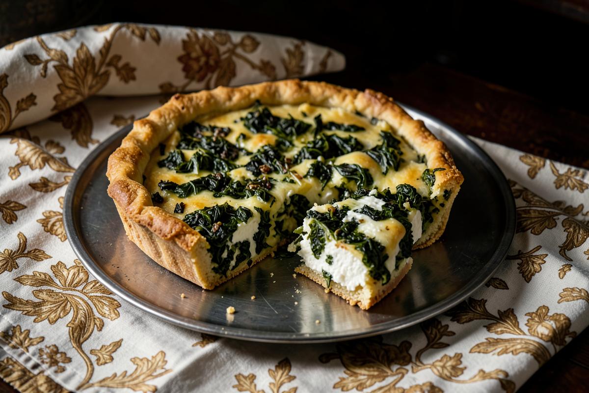 Torta d'Erbe — Renaissance Wild Greens & Ricotta Tart