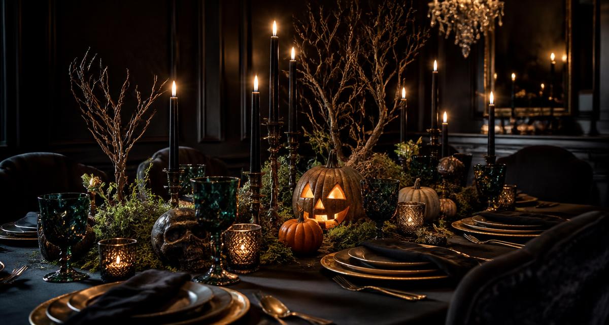 How to Build a Haunted Table: Halloween Decoration & Food Styling Guide