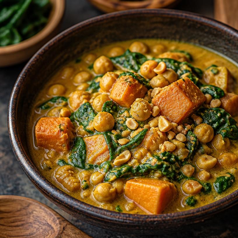 Sweet Potato & Chickpea Maafe
