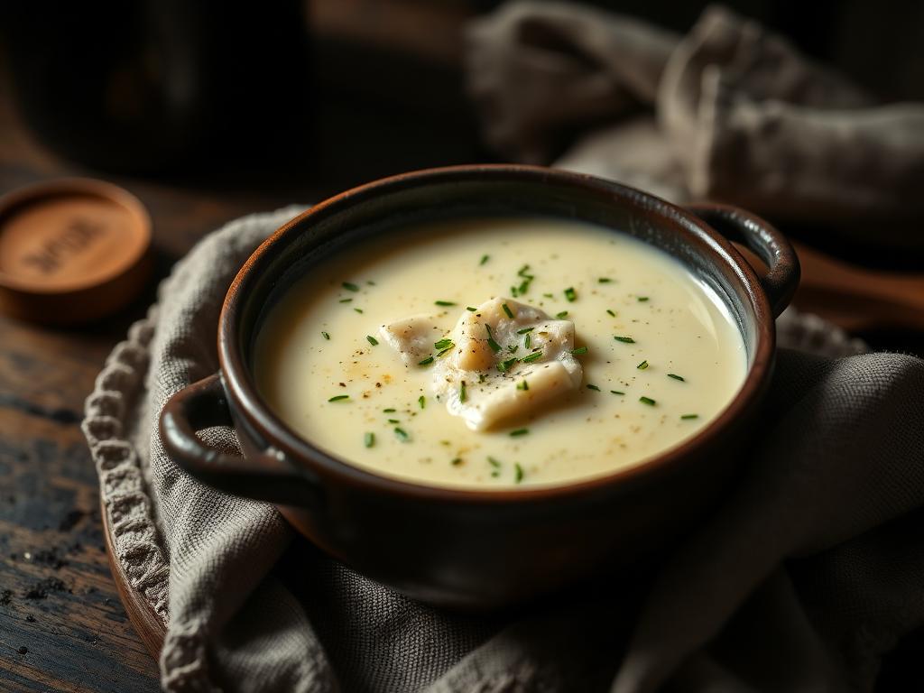 Light Cullen Skink with Smoked Haddock