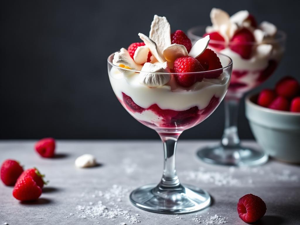 Berry Eton Mess with Greek Yogurt