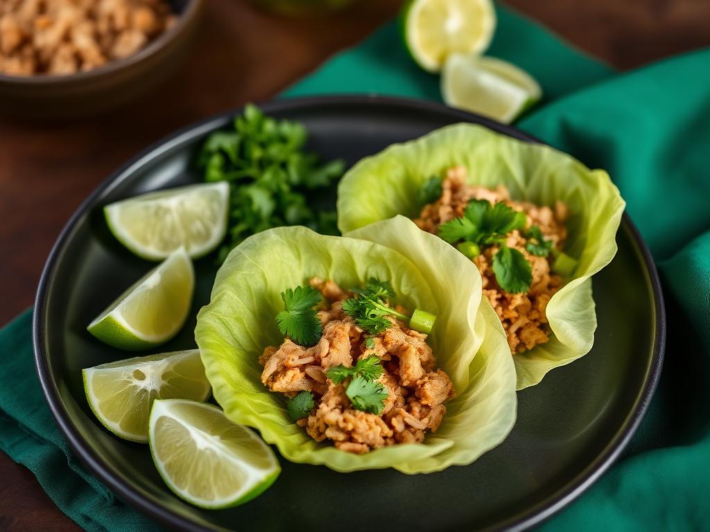 Herbed Thai Minced Chicken Larb