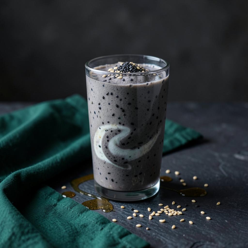 Kyoto Black Sesame Silk