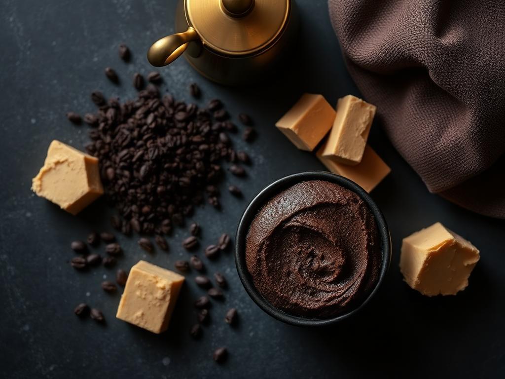 Highland Coffee & Shea Body Polish — Ethiopia botanical skin ritual