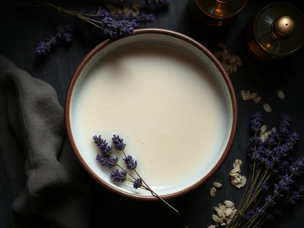 Provençal Lavender & Oat Milk Soak — France botanical skin ritual