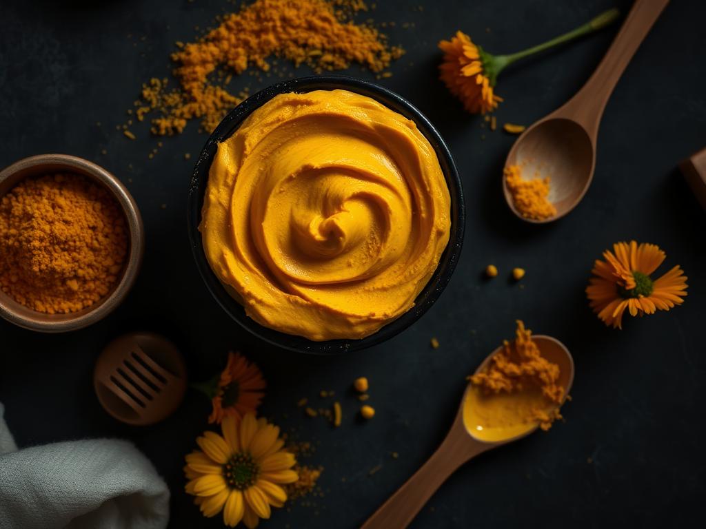 Ubtan Turmeric & Chickpea Glow Paste — India botanical skin ritual