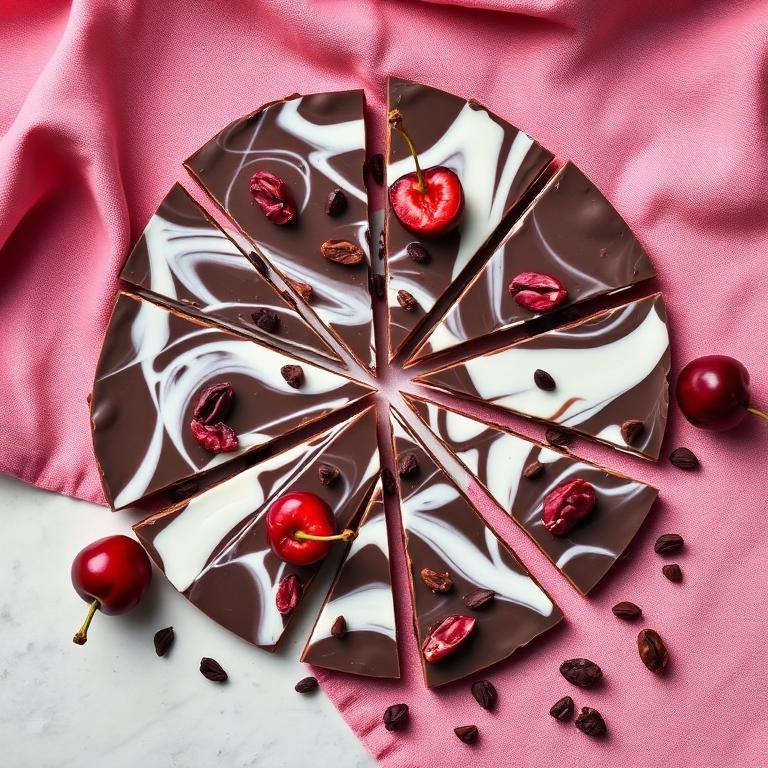 Cherry Cacao Marble Bark