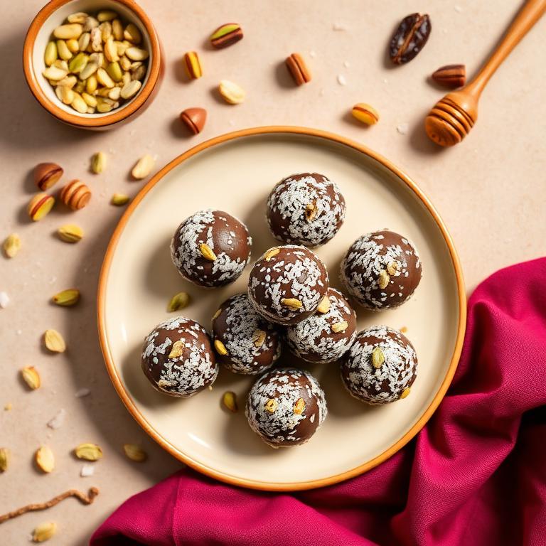 Cocoa Date Power Bites