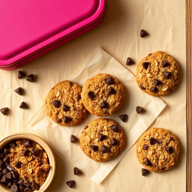 Banana Oat Lunchbox Cookies