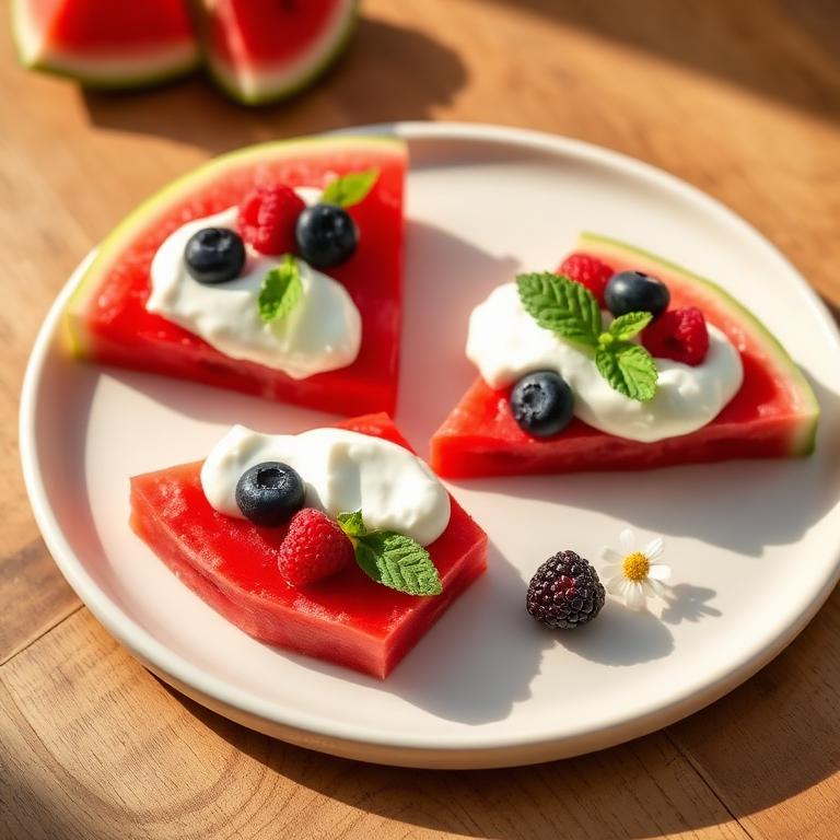 Watermelon Berry Party Pizza