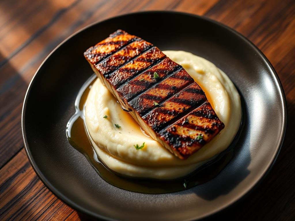 Spiced Grilled Tilapia & Yam Mash